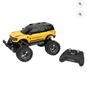 Racing Adventure Yellow and Black RC Monster Truck